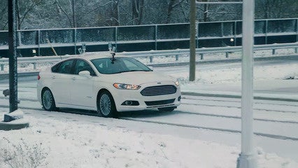 Ford Takes Self-driving Into The Snow