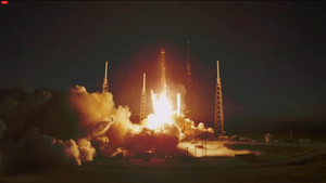 Space X Falcon 9 launch